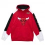 Chicago Bulls Mitchell & Ness Fusion Kapuzenpullover Hoody