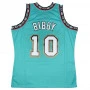 Mike Bibby 10  Vancouver Grizzlies 1998-99 Mitchell & Ness Swingman Road Trikot