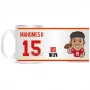 Patrick Mahomes 15 Jumbo tazza 450 ml