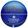 Luka Dončić Dallas Mavericks Wilson Player Icon Outdoor Basketball Ball 7