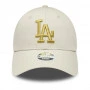 Los Angeles Dodgers New Era 9FORTY Metallic Logo Womens Cap