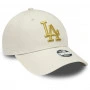 Los Angeles Dodgers New Era 9FORTY Metallic Logo Womens Cap