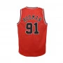 Dennis Rodman 91 Chicago Bulls 1997-98 Mitchell and Ness Swingman Road dečji dres