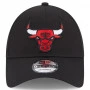 Chicago Bulls New Era 9FORTY Team Side Patch Cap