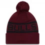 Chicago Bulls New Era Tonal Jake Bobble Beanie