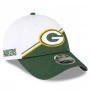 Green Bay Packers New Era 9FORTY NFL Sideline 2023 Stretch Snap Cappellino