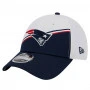 New England Patriots New Era 9FORTY NFL Sideline 2023 Stretch Snap Cap