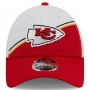 Kansas City Chiefs New Era 9FORTY NFL Sideline 2023 Stretch Snap Cap