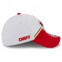 Kansas City Chiefs New Era 9FORTY NFL Sideline 2023 Stretch Snap Cap