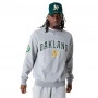 Oakland Athletics New Era Large Logo Crew Neck Pullover