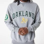 Oakland Athletics New Era Large Logo Crew Neck Pullover