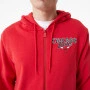 Chicago Bulls New Era Team Script Kapuzenjacke