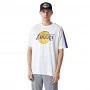 Los Angeles Lakers New Era Colour Block Oversized T-Shirt