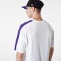 Los Angeles Lakers New Era Colour Block Oversized T-Shirt