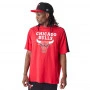 Chicago Bulls New Era Colour Block Oversized T-Shirt