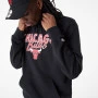 Chicago Bulls New Era Team Script Kapuzenpullover Hoody