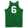 Bill Russell 6 Boston Celtics 1962-63 Mitchell and Ness Swingman Road dres 