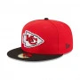 Kansas City Chiefs New Era 59FIFTY Throwback Hidden Fitted Cap