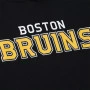 Boston Bruins Mitchell and Ness Game Current Logo Hoodie