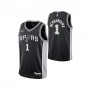 Victor Wembanyama 1 San Antonio Spurs Nike Swingman Icon Edition Kinder Trikot