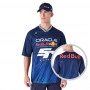 Red Bull Sim Racing New Era Navy V Neck Trikot