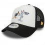 Daffy Duck and Bugs Bunny Looney Tunes New Era A-Frame Trucker Mütze