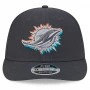 Miami Dolphins New Era 9FIFTY 2024 Draft Low Profile Trucker Cap