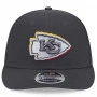 Kansas City Chiefs New Era 9FIFTY 2024 Draft Low Profile Trucker Cap