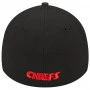 Kansas City Chiefs New Era 39THIRTY NFL Team Logo Stretch Fit Cap