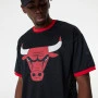 Chicago Bulls New Era Team Logo Mesh Oversized T-Shirt