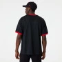 Chicago Bulls New Era Team Logo Mesh Oversized T-Shirt