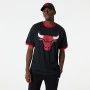 Chicago Bulls New Era Team Logo Mesh Oversized T-Shirt