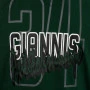 Giannis Antetokounmpo 34 Milwaukee Bucks Crew Neck Shooter Tank Jersey