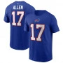 Josh Allen 17 Buffalo Bills Nike Player T-Shirt