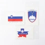 Slovenia 3x Sticker 