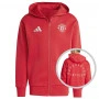 Manchester United Adidas Anthem giacca con cappuccio