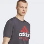 Manchester United Adidas Seasonal Graphic T-Shirt