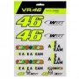 Valentino Rossi VR46 WRT Large Sticker Set adesivi