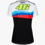 Valentino Rossi VR46 WRT Monster Road to Le Mans T-Shirt da donna