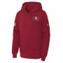 San Francisco 49ers Nike Club Sideline Fleece Pullover Kapuzenpullover Hoody