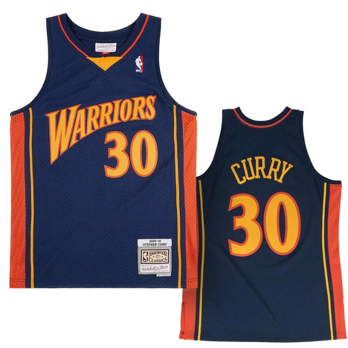 Stephen Curry 30 Golden State Warriors 2009-10 Mitchell & Ness Swingman Jersey
