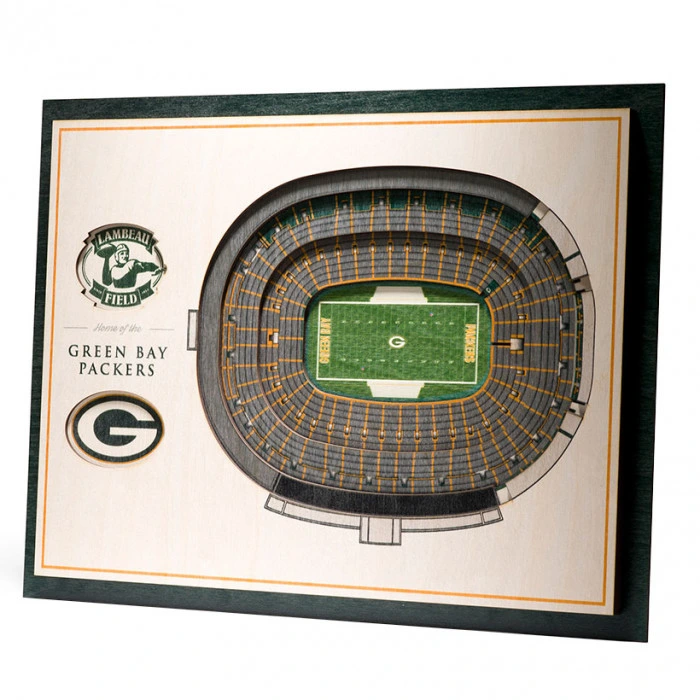 Green Bay Packers 3D Stadium View slika