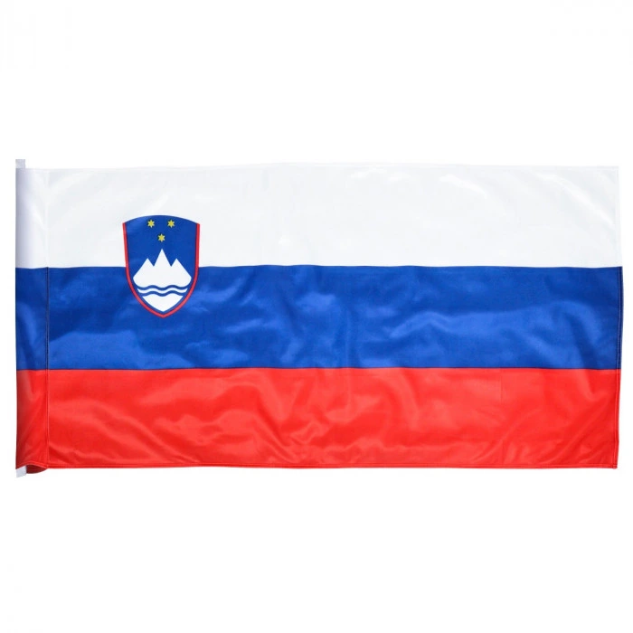 Slovenia bandiera 140x70 cm con tasca per asta 