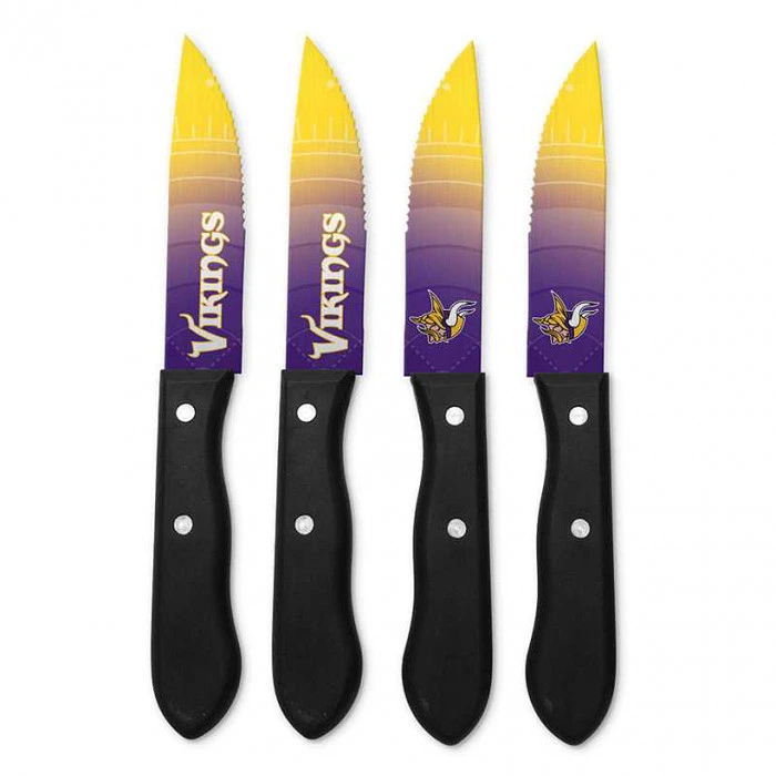 Minnesota Vikings Steak Knives Set 4x nož za odreske 