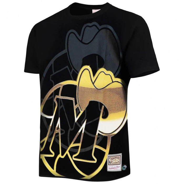 Dallas Mavericks Mitchell and Ness HWC Big Face 4.0 T-Shirt