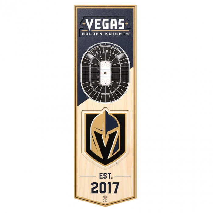 Vegas Golden Knights 3D Stadium Banner slika