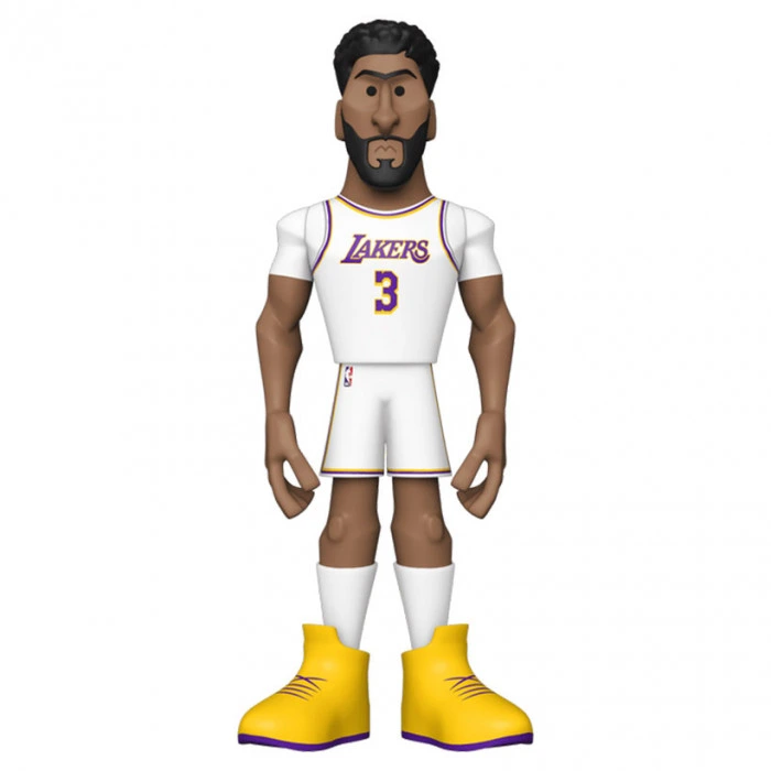 Anthony Davis 3 Los Angeles Lakers Funko POP! Gold Premium CHASE Figure 30 cm