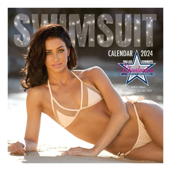 Dallas Cowboys Cheerleaders Swimsuit Calendario 2024
