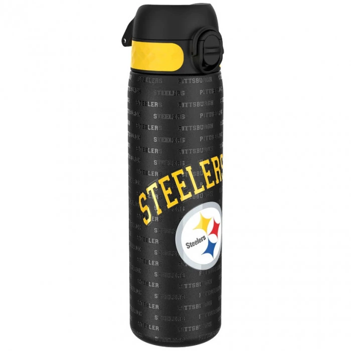 Pittsburgh Steelers Ion8 Leak Proof Slim Stainless Steel 20oz Bottle 600 ml 