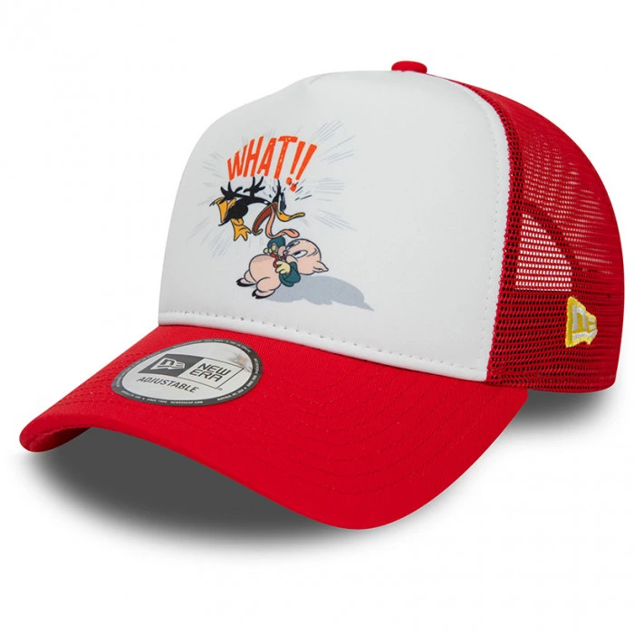 Daffy Duck and Porky Pig Looney Tunes New Era A-Frame Trucker kačket